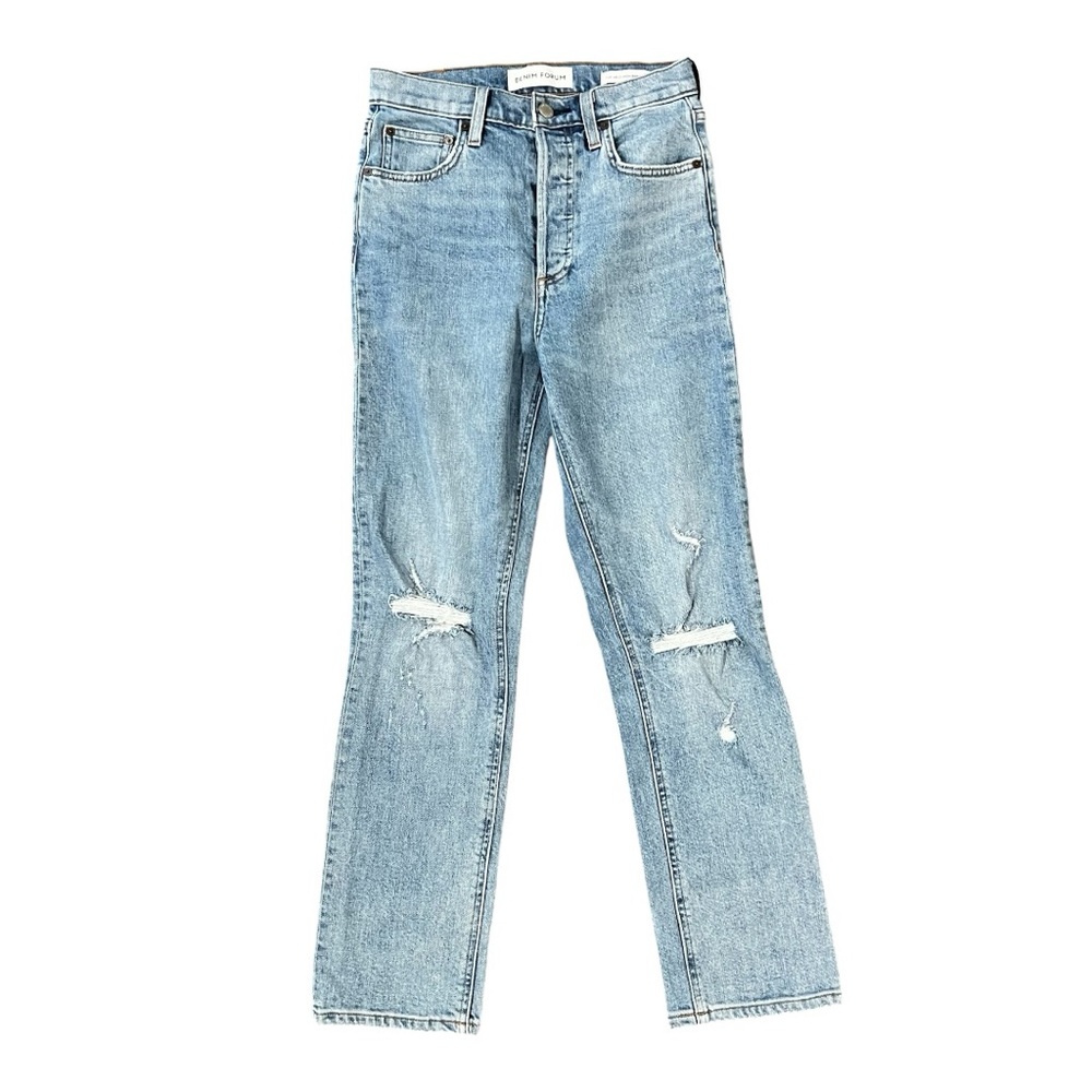 Aritzia Denim Forum The Arlo High Rise Straight 28L Size 26